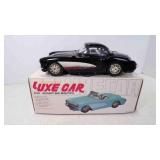 Vintage Tin Luxe Car - 1957 Chevrolet Corvette
