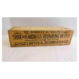 Antique Heavy Duty Wooden Advertising Storage Box