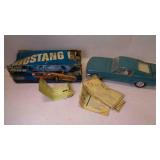 Vintage 1967 Plastic Ford Mustang GT Fastback Toy