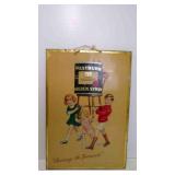 Vintage Metal Wall Advertisement Sign Westburn
