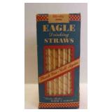 Vintage Eagle Jumbo 8ï¿½" Paper Drinking Straws