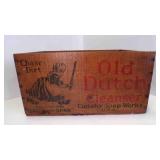 Vintage Old Dutch Cleanser Cudahy Soap Works Wood