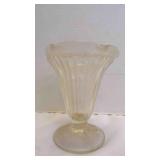 Vintage Clear Ice Cream Sundae Glass Dish Bowl