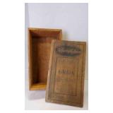 Authentic Vintage Prohibition Wood Shipping Crate