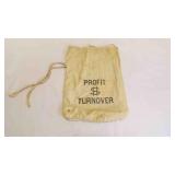Vintage Canvas Drawstring Promo Bag