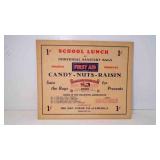 Vintage Promotional 1ï¿½ School Lunch "First Aid"