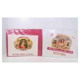 2 Vintage Original Cigar Box Labels - Bustillo