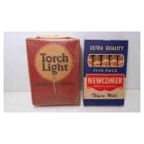 Vintage New Old Stock Torch Light Chewing Tobacco