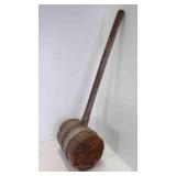 Antique Wooden Mallet - Beetle Maul or Circus