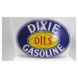 Vintage Double Sided Reproduction Dixie Oils