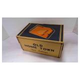 Vintage Old Home Town Cigar Cuttings Display Box