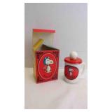 Vintage Avon "FULL-FILLED" Snoopy Liquid Soap Mug