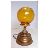 Vintage Miniature Cigar Lighter Finger Oil Lamp