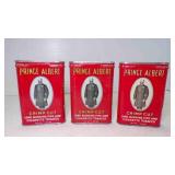 3 Vintage Prince Albert Crimp Cut EMPTY Tobacco
