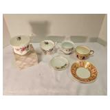 Royal Albert tea cups & Avon saucers