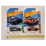 2 Hot Wheels models