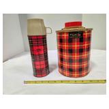 The Skotch Jug, half gallon & Thermos bottle