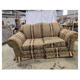 Camelback loveseat, 38" wide, 39" tall, 36" deep