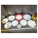 6 Plates, bowl, mug