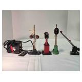 Electronic signage & gate for model train