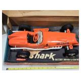 Remco Shark battery driven U-Control Racing Car