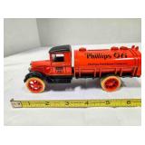 Phillips 66 Locking Coin Bank w/Key