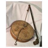 Antique hanging balance scale