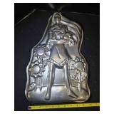 2 Wilton Cake Pans; Pocahontas & Precious Moments