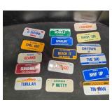 States promo mini-plates, 5"x2ï¿½"