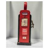 Fire Chief model gas pump, 24" tall