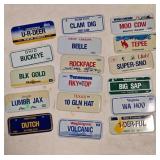 States promo mini-plates, 5"x2ï¿½"