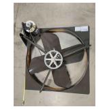 Whole house attic fan, 40"x40"