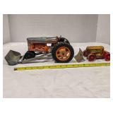 2 Tractors w/implements