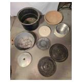Pots & lids; Enameled pot 18"x10ï¿½ deep