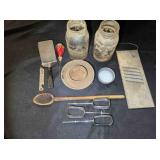 Vintage Waterer & kitchen items