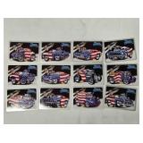 12 Muscle Machine cards; 3ï¿½"x2ï¿½"