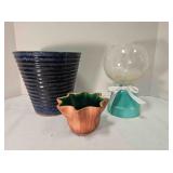 Planters & hand made candy dish