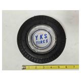 YKS Tires ashtray