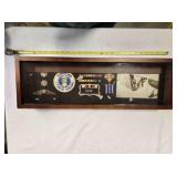 US Air Force Shadowbox, 25"x8"