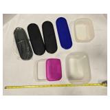 Tupperware; 4 oblong lids, one hinged