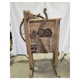 Vintage corn sheller, 39" tall