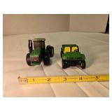 2 ERTL John Deere models, 4" length