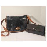 Rosetti over the shoulder leather bag & wallet
