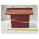 Wooden Coca-Cola birdhouse