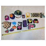 Border punches & stamps; felt dots; ribbon