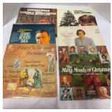 6 Vintage 12-inch Christmas vinyl records