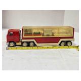 Buddy L tractor trailer, Coca Cola, 14" length