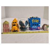 Toys; ty Hello Kitty; Furby; Atwood popcorn, truck