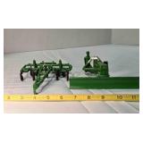 2 ERTL die-cast metal John Deere farm implements