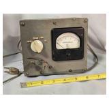 Microammeter, electric testing device
